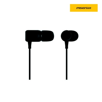 Pisen Charged PHD1 HiFi Certified Apple Android Universal with Wheat Voice Earphone Red White Orange