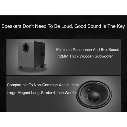 Edifier Walker R101v Laptop Audio Multimedia Mini Speaker 2.1 Subwoofer Speaker