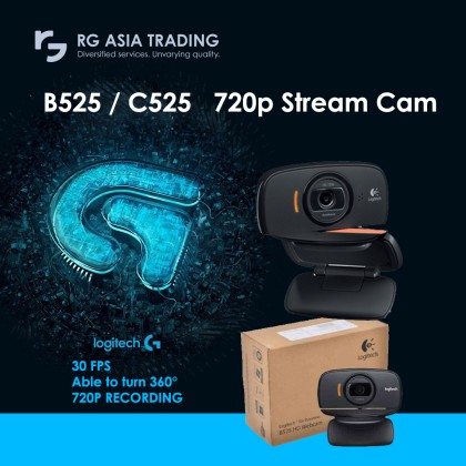 Logitech C525/B525 HD Camera Live Microphone Conference Video