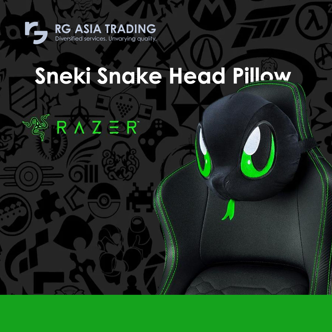 Razer Sneki Sneki Headrest Doll Pillow Soft Cute Fans Pack